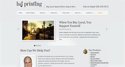 Desktop Screenshot of bjprintingonline.com